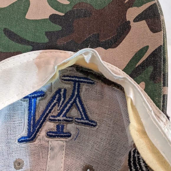 New York Hat - Camo and Blue - 90's Vintage - Picture 4 of 4
